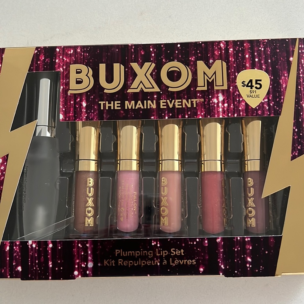 Buxom plumping lip set (retails $91)